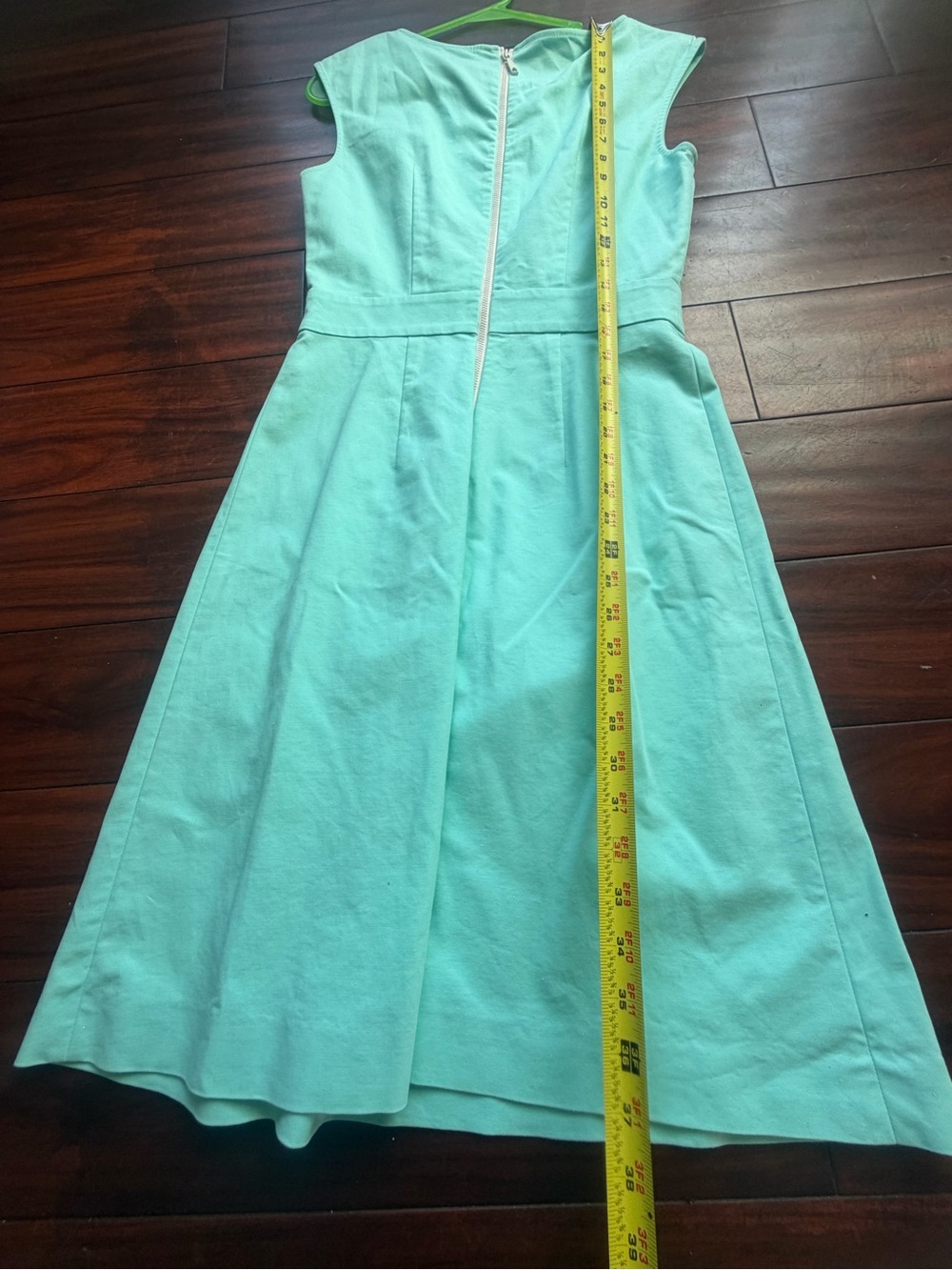 Lafayette 148 New York Mint Green Fit-and-Flare Dress